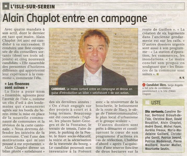 municipales Chaplot