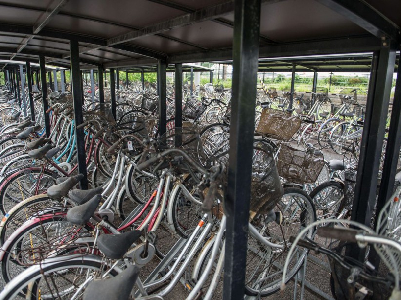 EXCLUSIVE. SPECIAL FEES APPLY . MANDATORY CREDIT: Arkadiusz Podniesinski/REX Shutterstock Mandatory Credit: Photo by Arkadiusz Podniesinski/REX Shutterstock (5224634af) Abandoned bikes left behind after the Fukushima nuclear disaster Fukushima, Japan - Sep 2015 FULL COPY: http://www.rexfeatures.com/nanolink/r7ku MINIMUM USE FEE A photographer has taken stunning and revealing pictures of the exclusion zone from the 2011 Fukushima Nuclear Disaster. Within a 20km radius the radioactive exclusion zone demonstrates the dangerous nature of nuclear energy. A network of abandoned towns and villages that once housed hundreds of thousands of people, the exclusion zone of the largest nuclear accident since Chernobyl is eerie and frightening. /EXCL_Rex_Fukushima_02/EXCLUSIVE. SPECIAL FEES APPLY . MANDATORY CREDIT: Arkadiusz Podniesinski/REX Shutterstock/1510071839